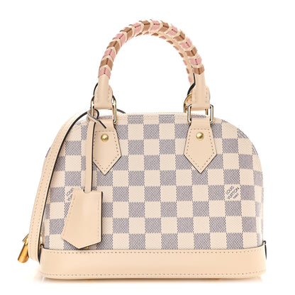 Louis Vuitton Damier Azur Braided Alma BB 1 of 10
