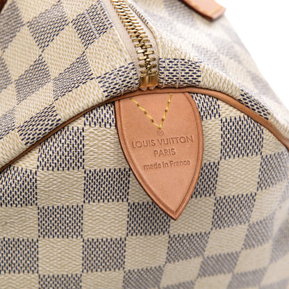 Louis Vuitton Damier Azur Speedy 30 6 of 8
