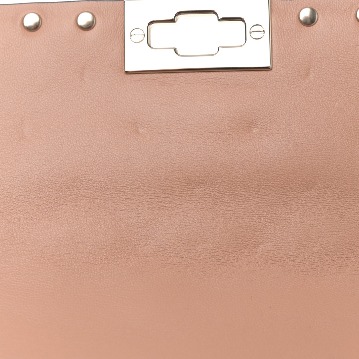 Nappa Medium Rockstud Spike Shoulder Bag Soft Noisette