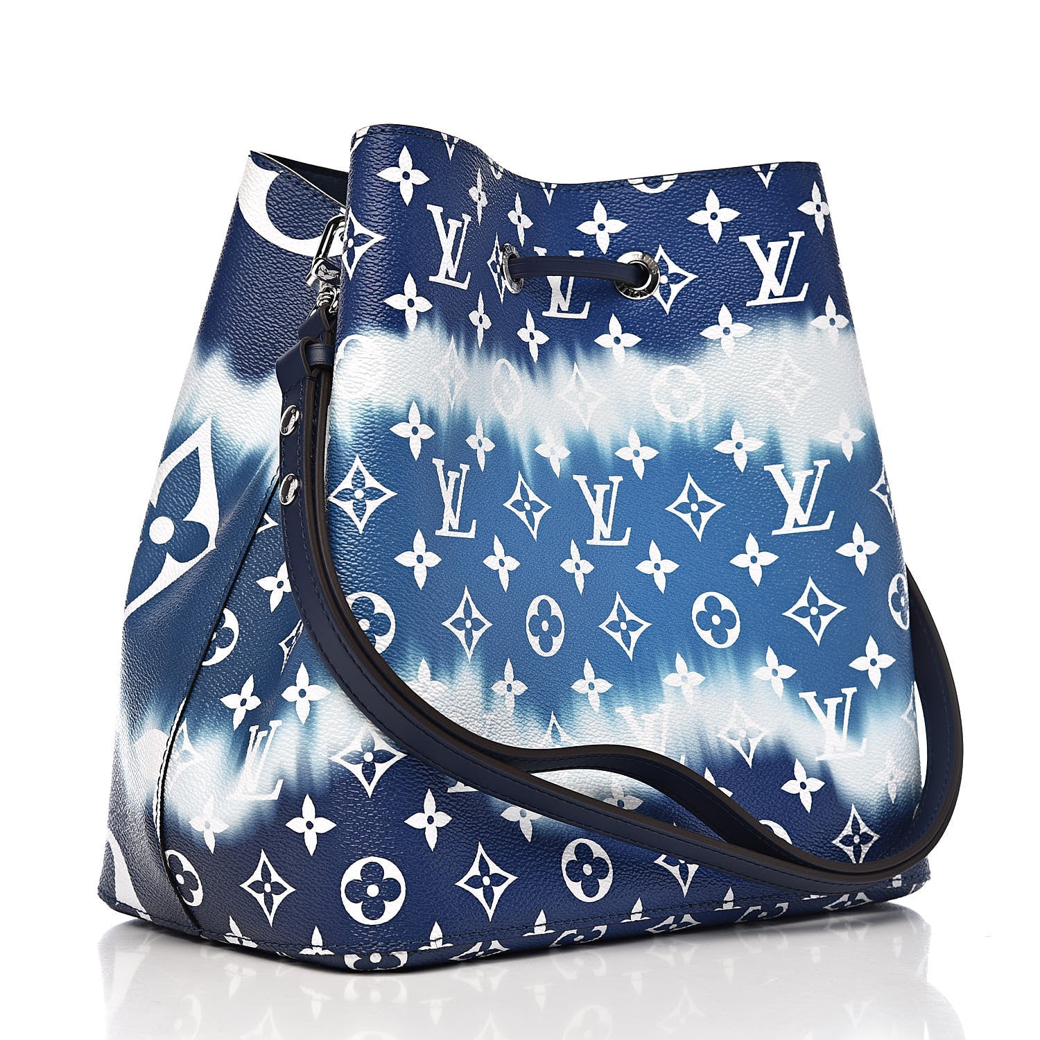 Louis Vuitton Monogram Escale Neonoe MM Blue 3 of 11
