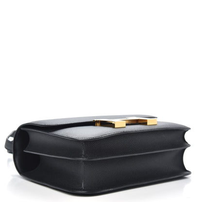 Hermes Epsom Constance 24 Black 4 of 9