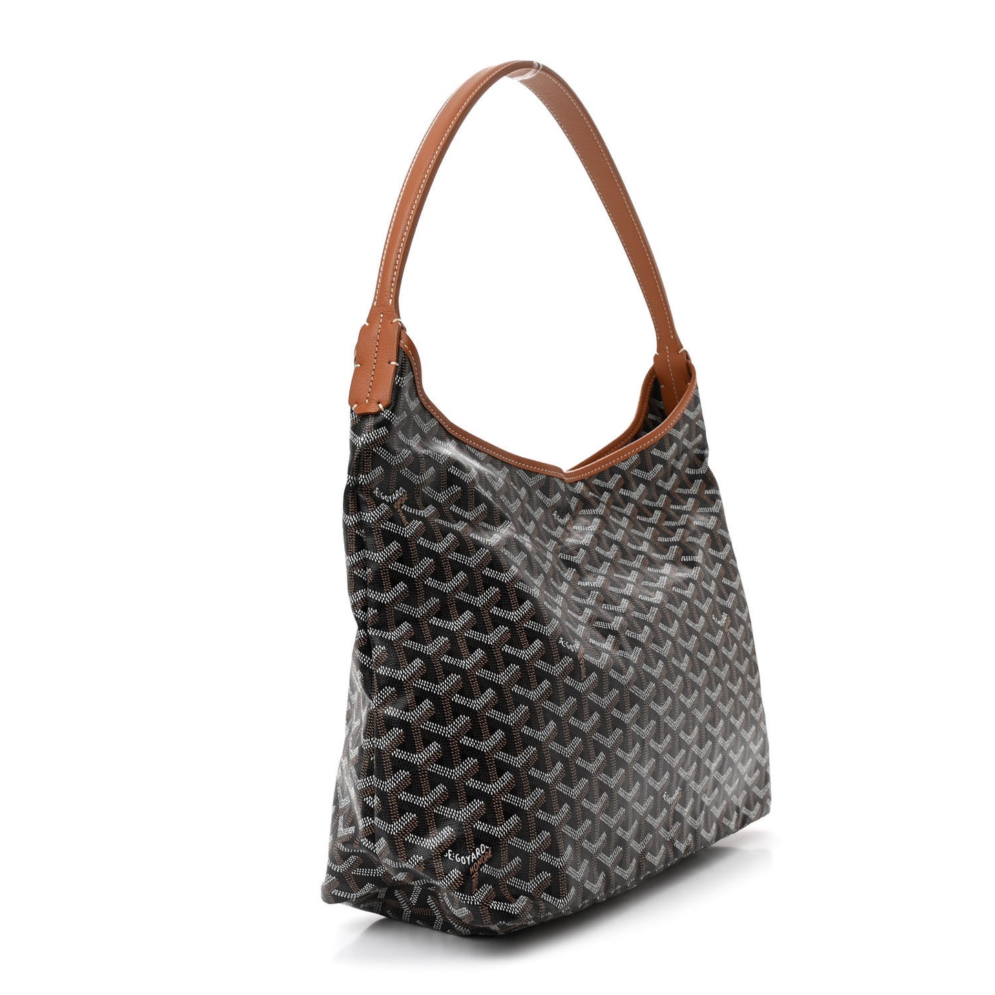 Goyardine Boheme Hobo Black Gold