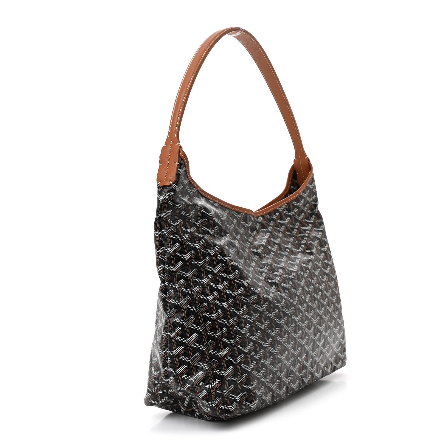 Goyard Goyardine Boheme Hobo Black Gold 4 of 10