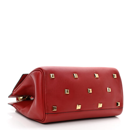 Salvatore Ferragamo Calfskin The Studio Bag Red 5 of 12