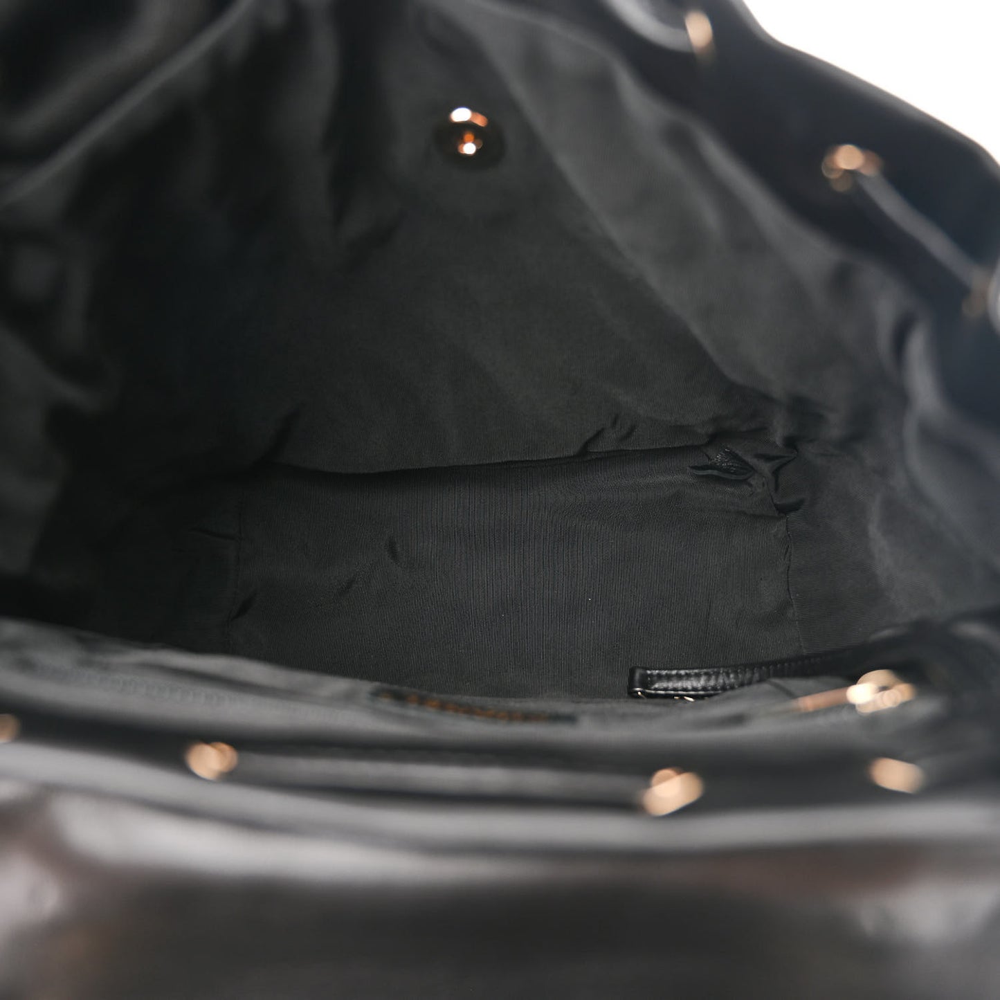 Lambskin Quilted Large Urban Spirit Backpack Black