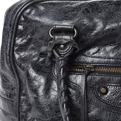 Balenciaga Agneau Classic Hardware Shoulder Bag Black 15 of 16