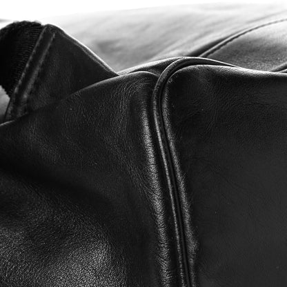 MCM Calfskin Medium Studded Backpack Black 11 of 13