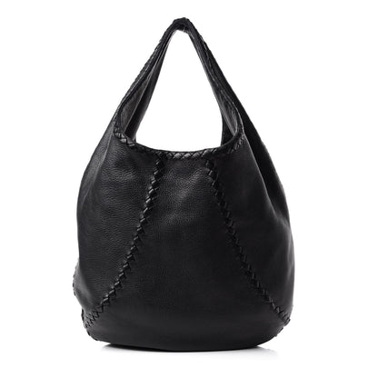 Bottega Veneta Cervo Deerskin Large Hobo Black 1 of 11