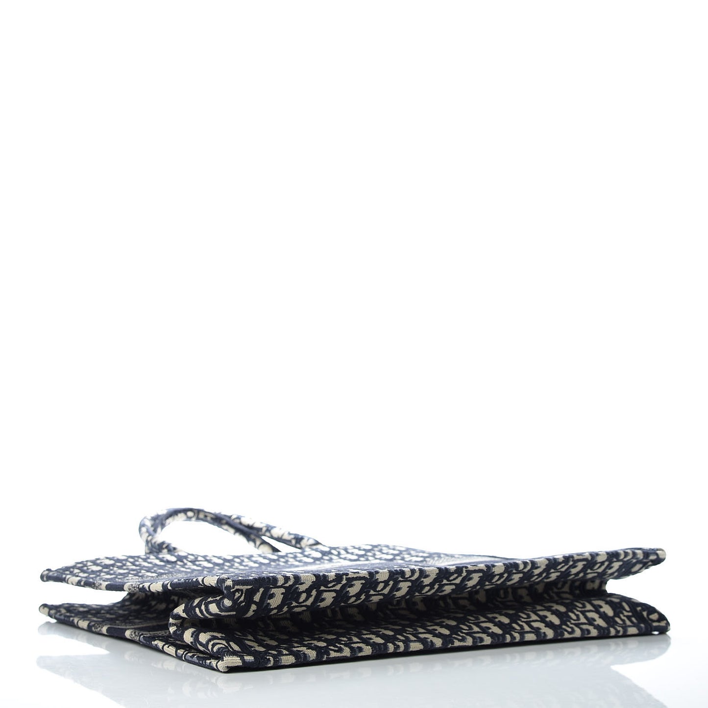Oblique Book Tote Blue Multicolor