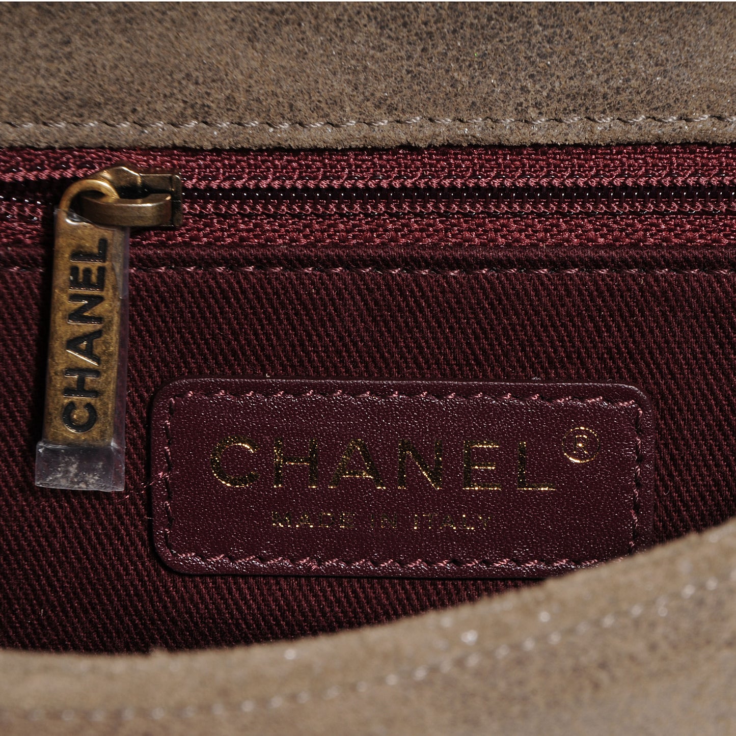Calfskin Paris Dallas Fringe Flap Grey
