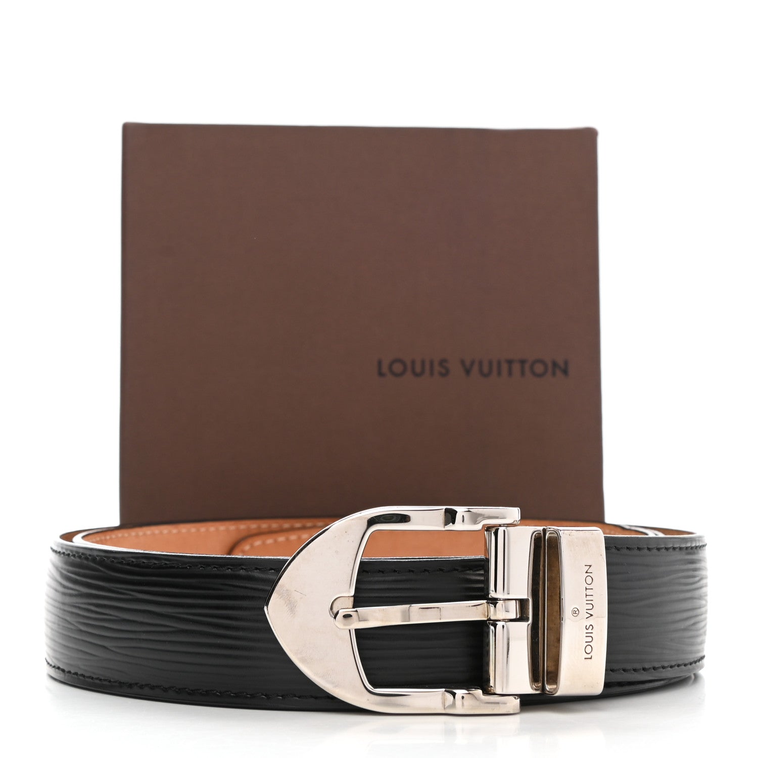 Louis Vuitton Epi Classique Belt 100 40 Black 8 of 8