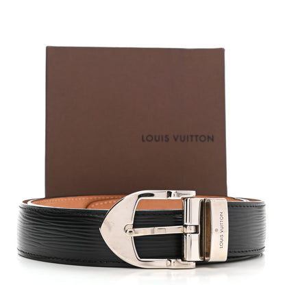 Louis Vuitton Epi Classique Belt 100 40 Black 8 of 8