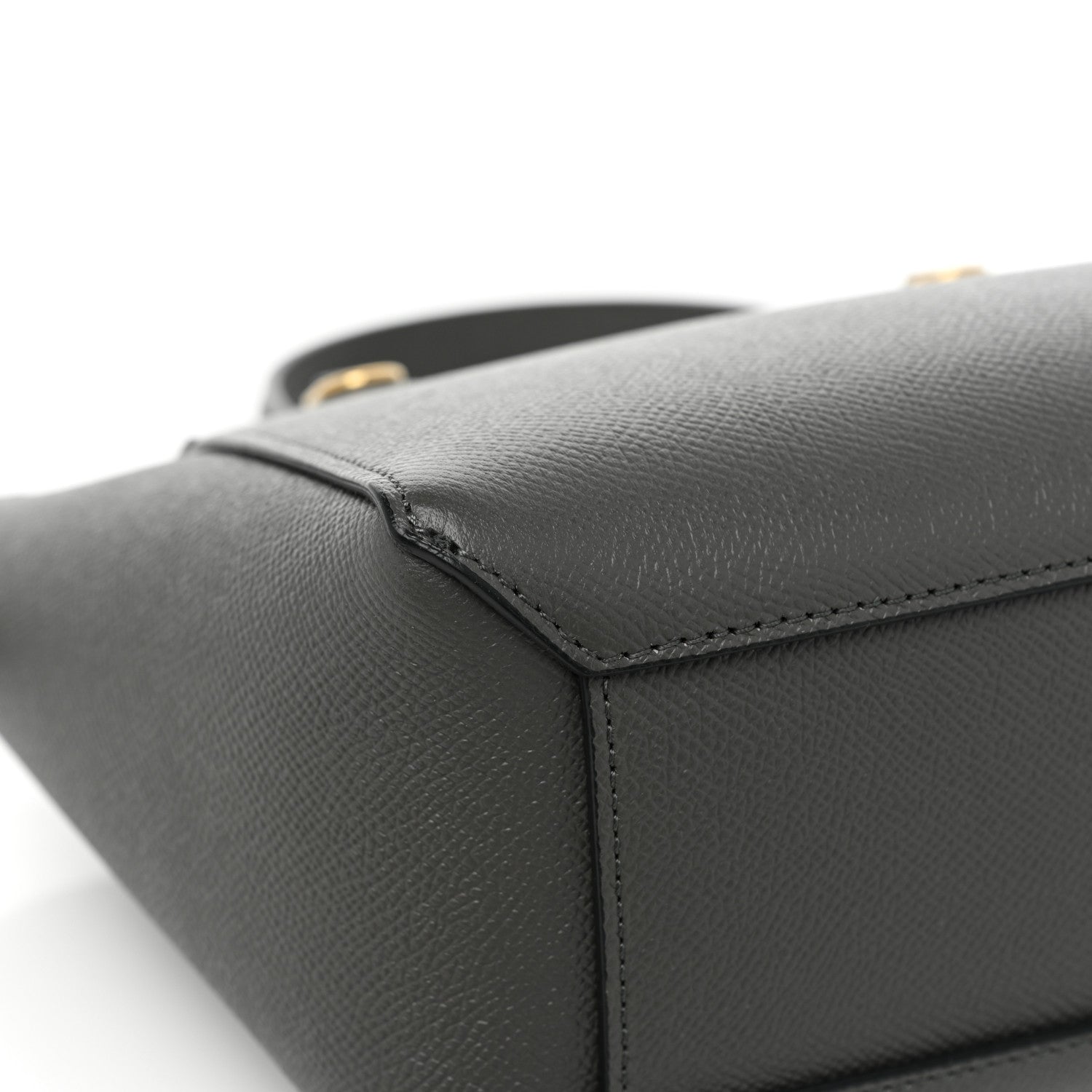 Celine Grained Calfskin Nano Belt Bag Grey 8 of 9