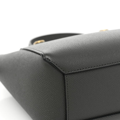 Celine Grained Calfskin Nano Belt Bag Grey 8 of 9