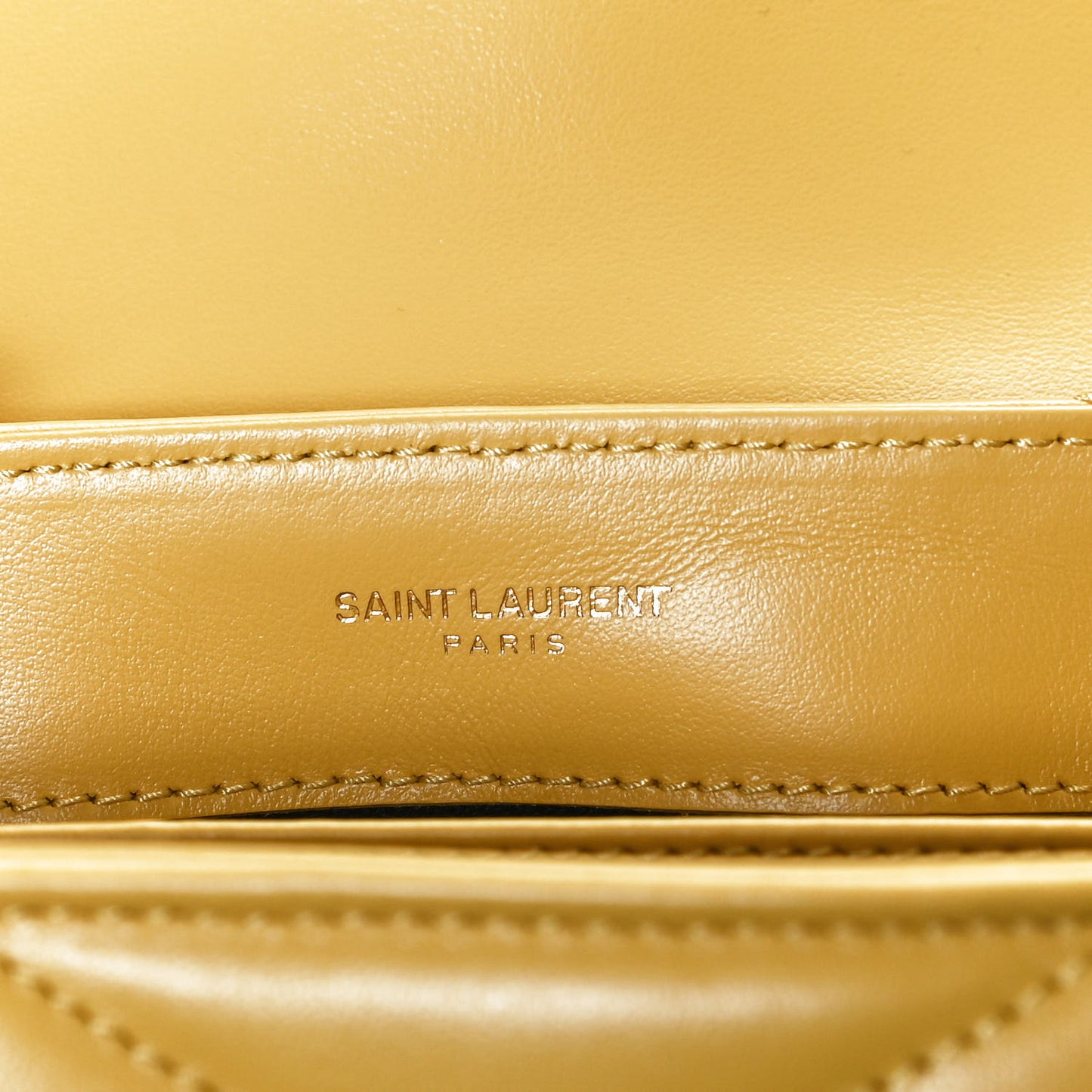 Calfskin Y Quilted Monogram Toy Loulou Crossbody Bag Sunflower