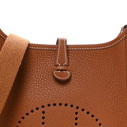 Hermes Taurillon Clemence Evelyne TPM Gold 7 of 10