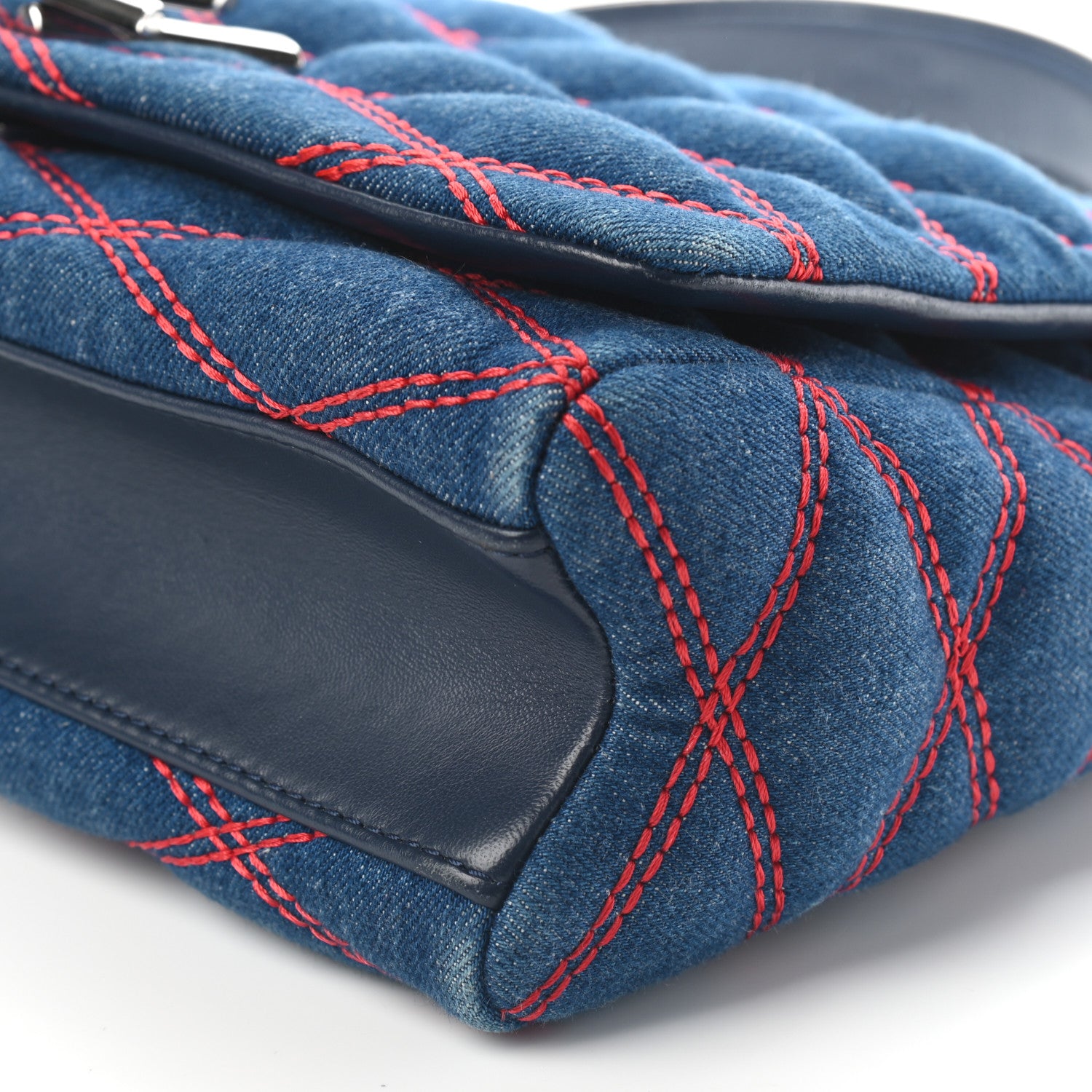 Louis Vuitton Denim Malletage GO-14 MM Denim Dark 8 of 8