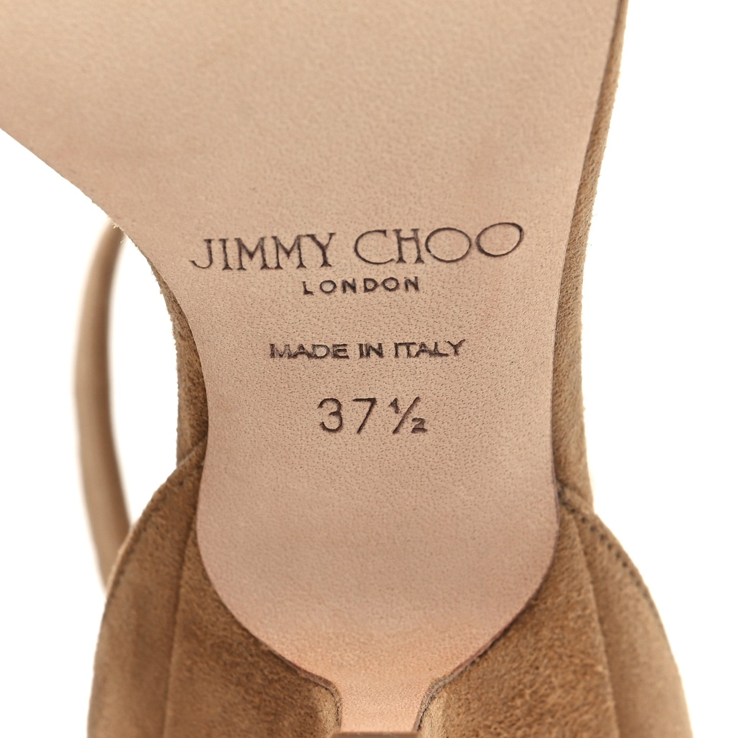 Suede Edina 65 Sandals 37.5 Hazel