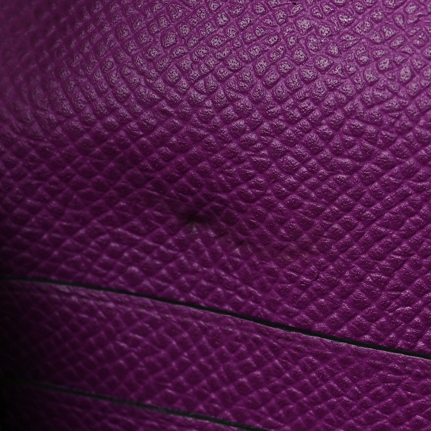 Epsom Verso Kelly Longue Wallet Raisin Anemone