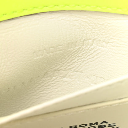 Fendi X MARC JACOBS Nappa Vitello King Logo Print Phone Baguette Yellow Fluo 7 of 12