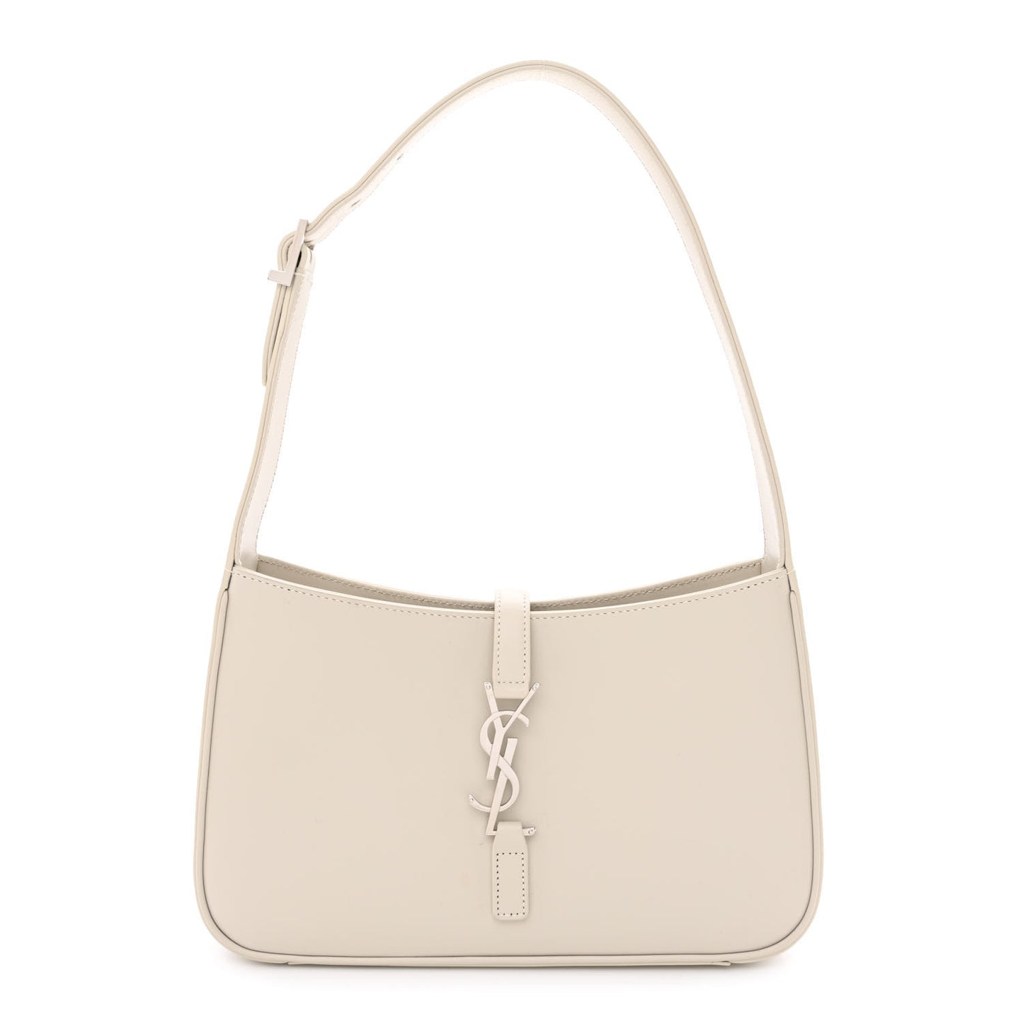 Smooth Calfskin Le 5 A 7 Hobo Blanc Vintage