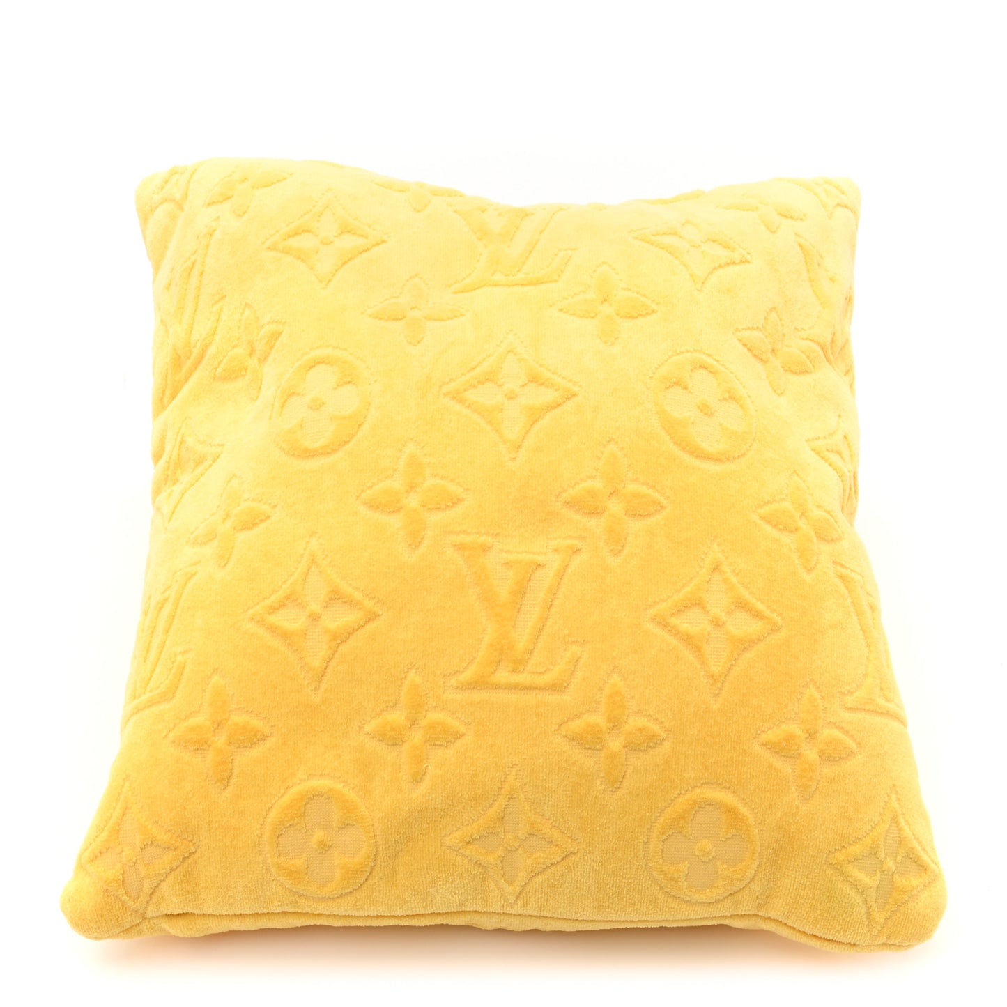 Cotton Beach Cushion Pillow Yellow