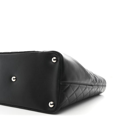 Chanel Calfskin Quilted Large Cambon Tote Black 10 of 10