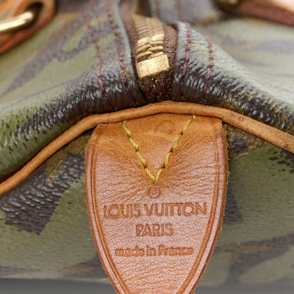 Louis Vuitton Monogram Graffiti Speedy 30 Kaki 6 of 14