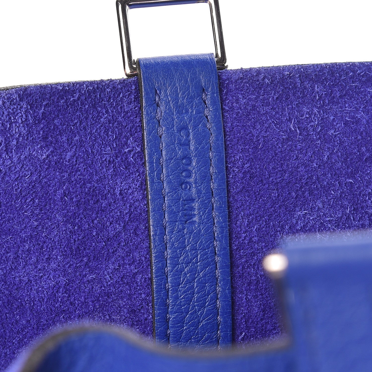 Hermes Taurillon Clemence Picotin Lock 22 MM Bleu Electrique 7 of 9