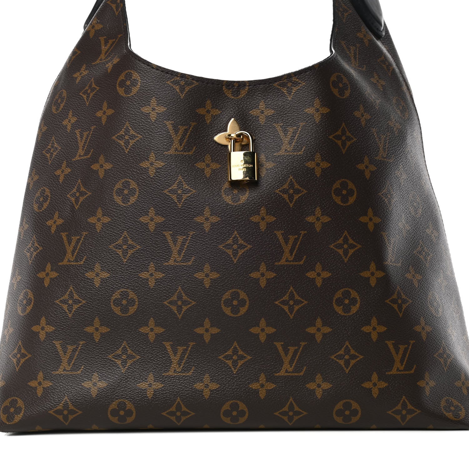 Louis Vuitton Monogram Flower Hobo Black 7 of 13
