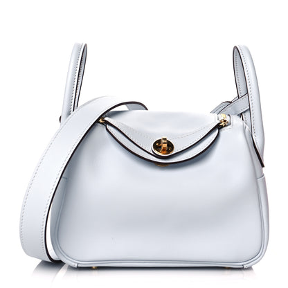 Hermes Swift Mini Lindy 20 Bleu Brume 1 of 11