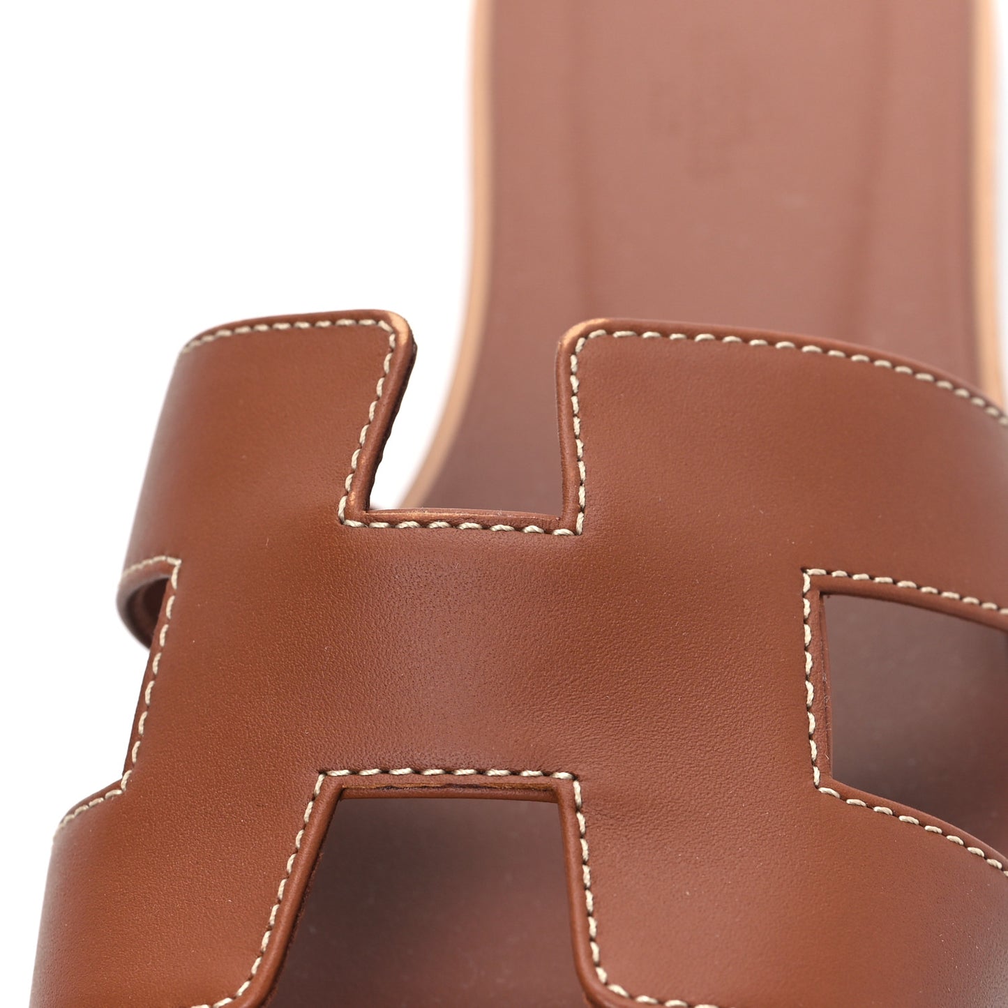 Box Calfskin Oran Sandals 39 Gold