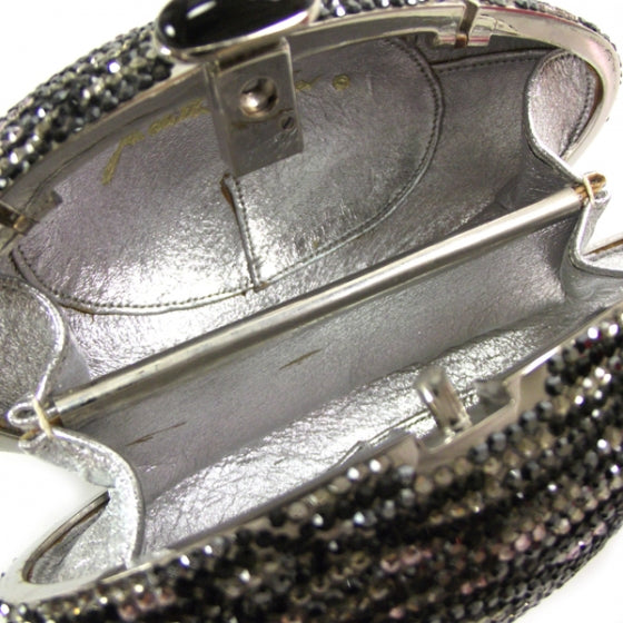 Judith Leiber Swarovski Crystal Egg Minaudiere Clutch 5 of 6