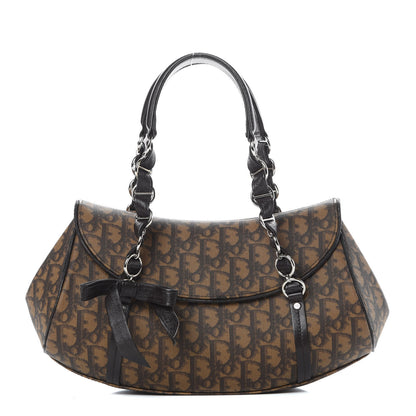 Christian Dior Monogram Romantique Trotter Bag Brown 1 of 18