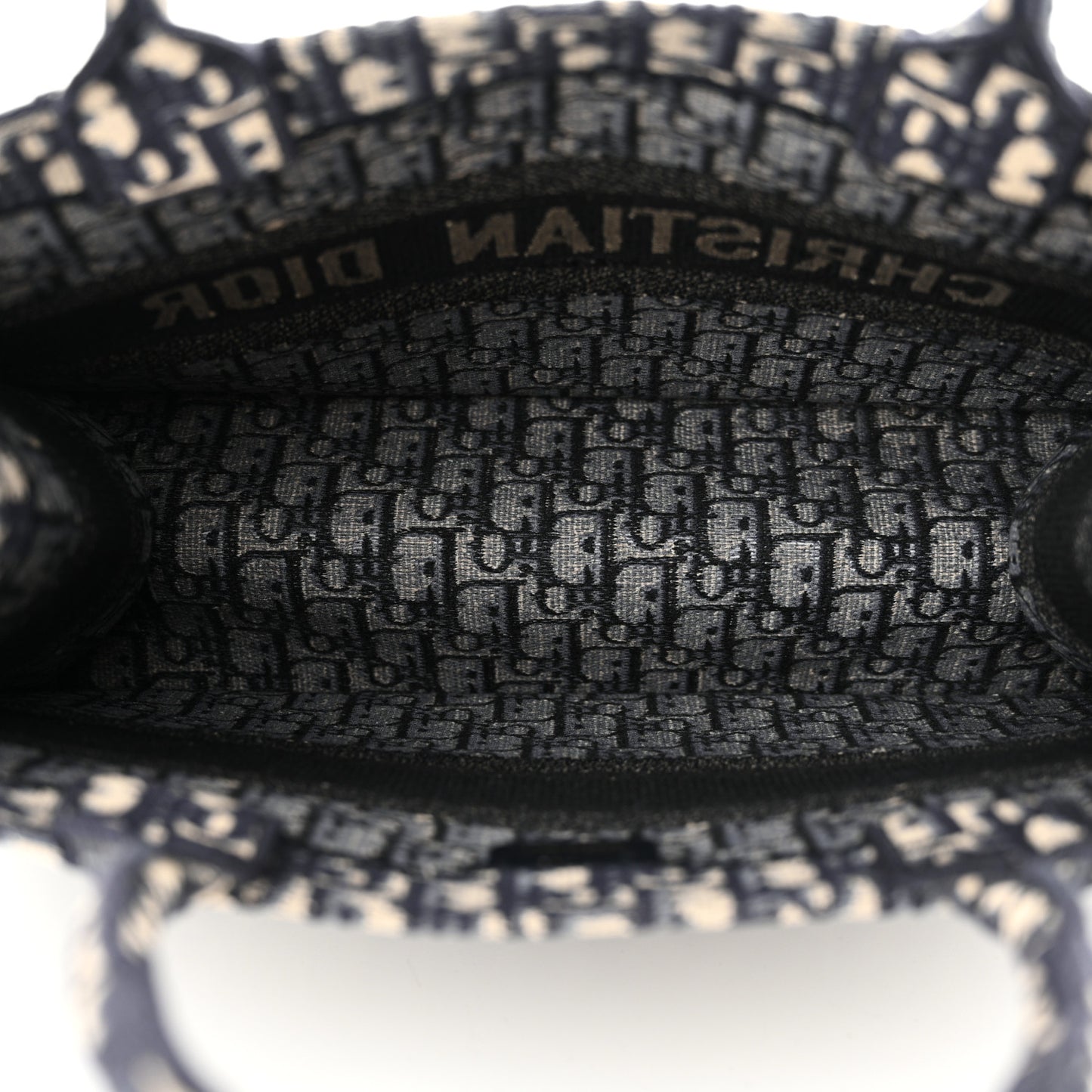 Oblique Medium Book Tote Blue Multicolor