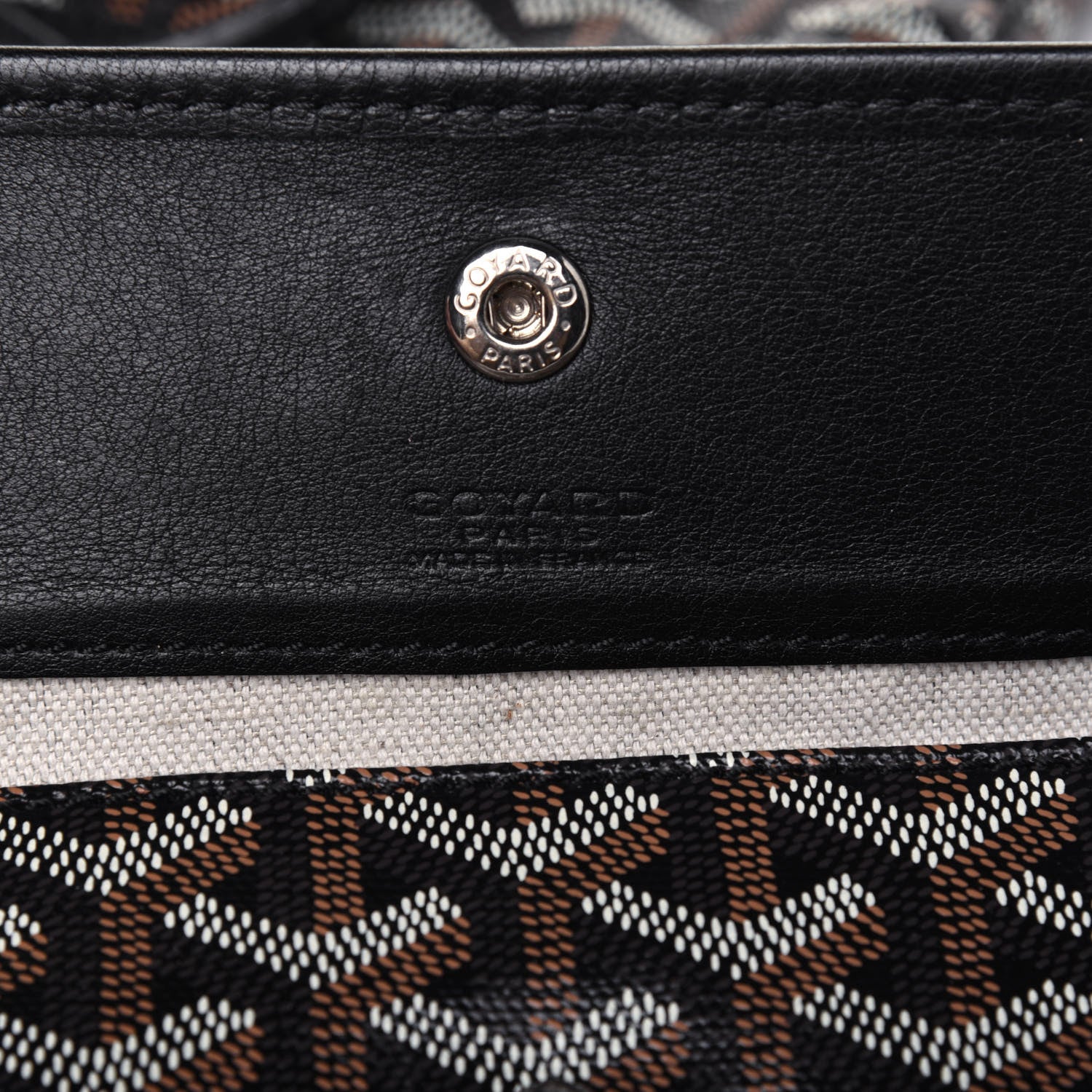 Goyard Goyardine Saint Louis GM Black 6 of 18