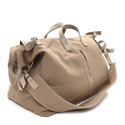 Jacquemus Canvas Le Sac A Linge Duffle Bag Beige 2 of 10