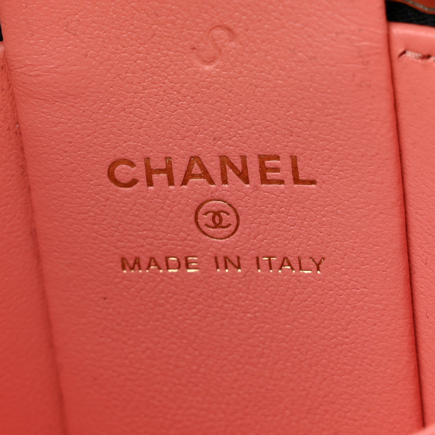 Chanel Patent Quilted Afternoon Tea Top Handle Vanity Case With Chain Black 6 of 11