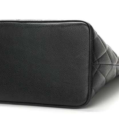 Chanel Caviar Quilted Medallion Tote Black 10 of 11