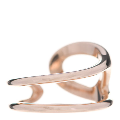 Hermes 18K Rose Gold MM Chaine d'Ancre Punk Ring 51 5.75 3 of 7
