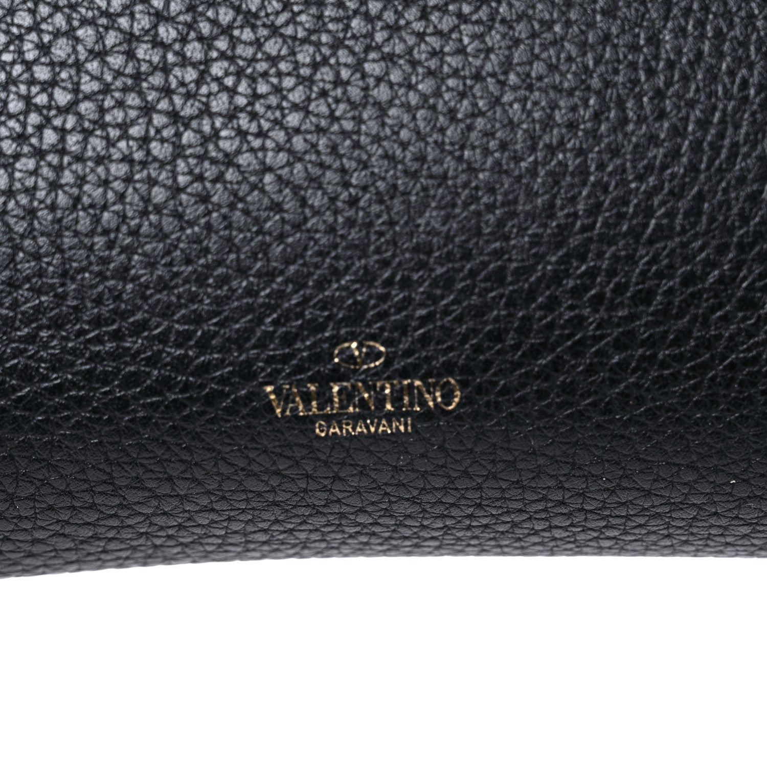 Valentino Garavani Pebbled Calfskin Rockstud Double Flap Crossbody Bag Black 14 of 16