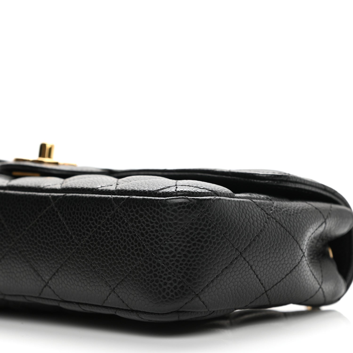 Chanel Caviar Quilted East West Flap Black 10 of 10