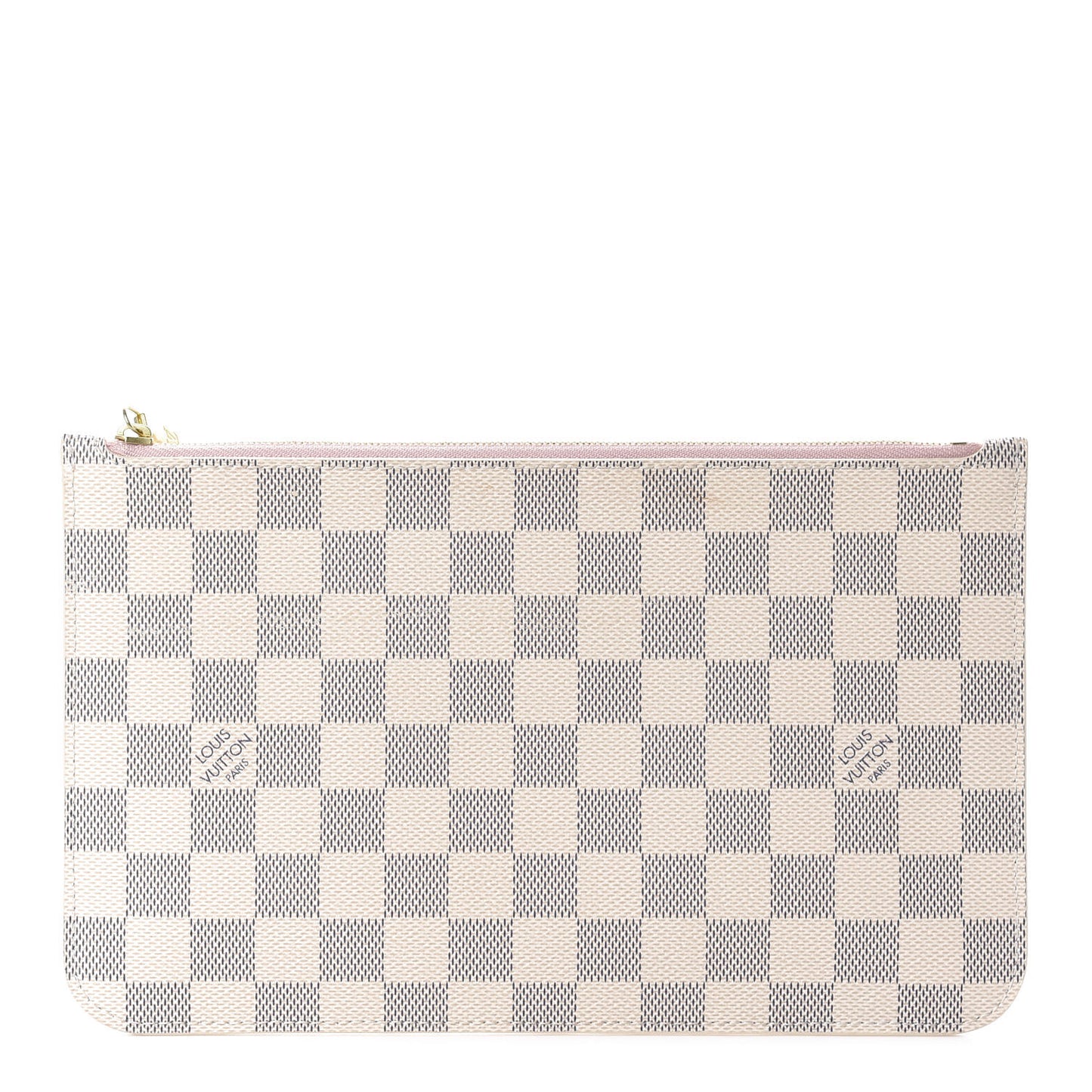Damier Azur Neverfull MM GM Pochette Rose Ballerine