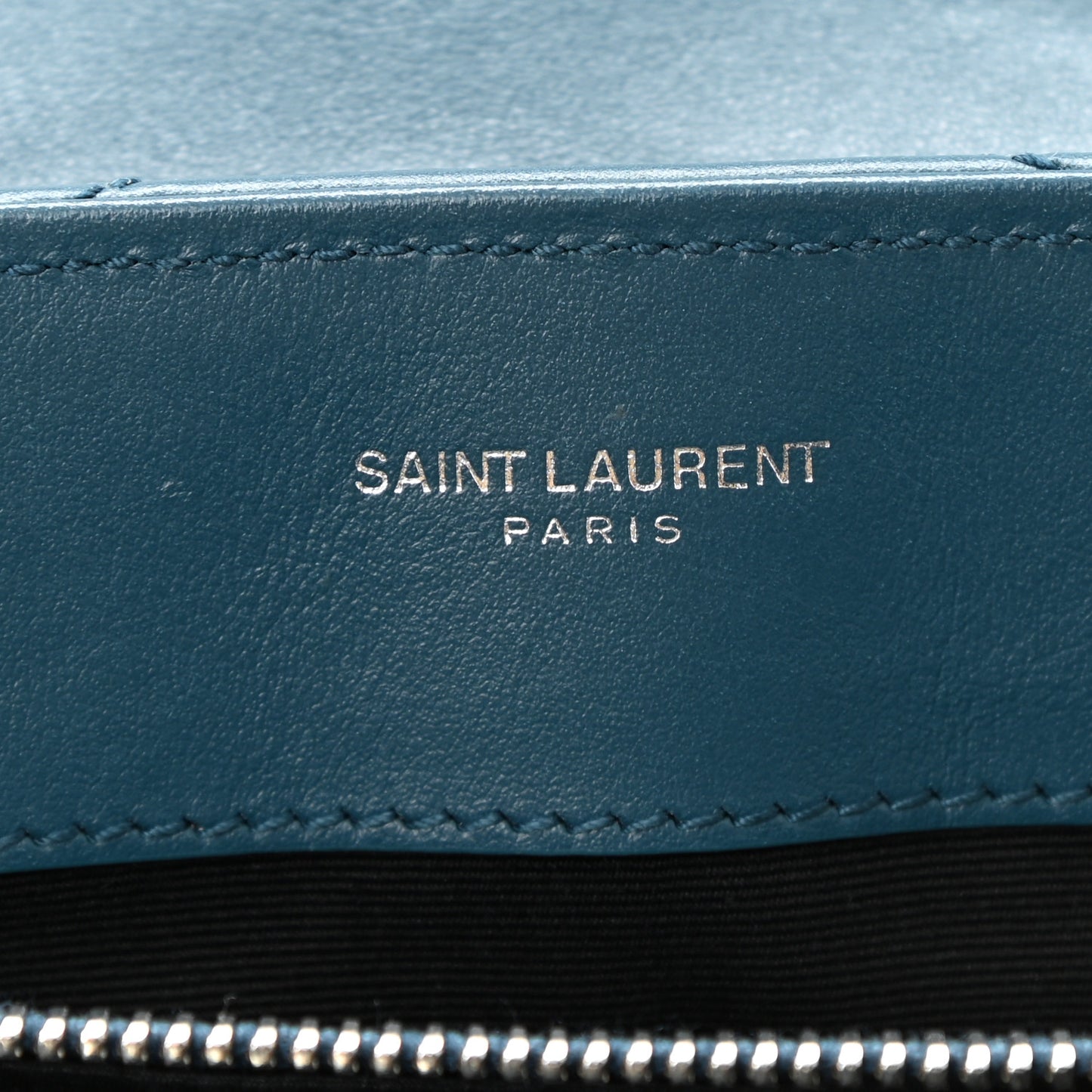 Calfskin Y Quilted Monogram Small Loulou Chain Satchel Green
