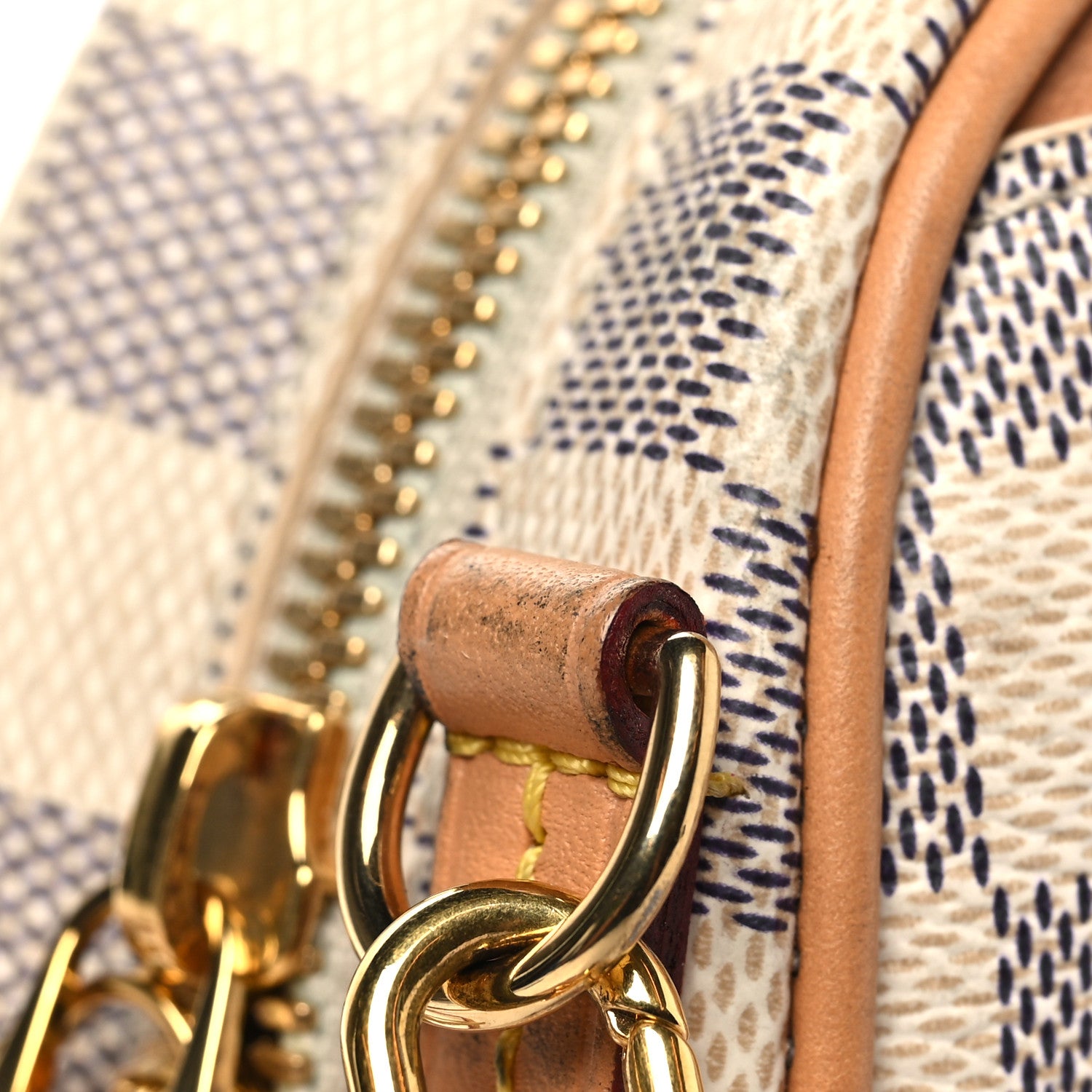 Louis Vuitton Damier Azur Mini Deauville 11 of 11