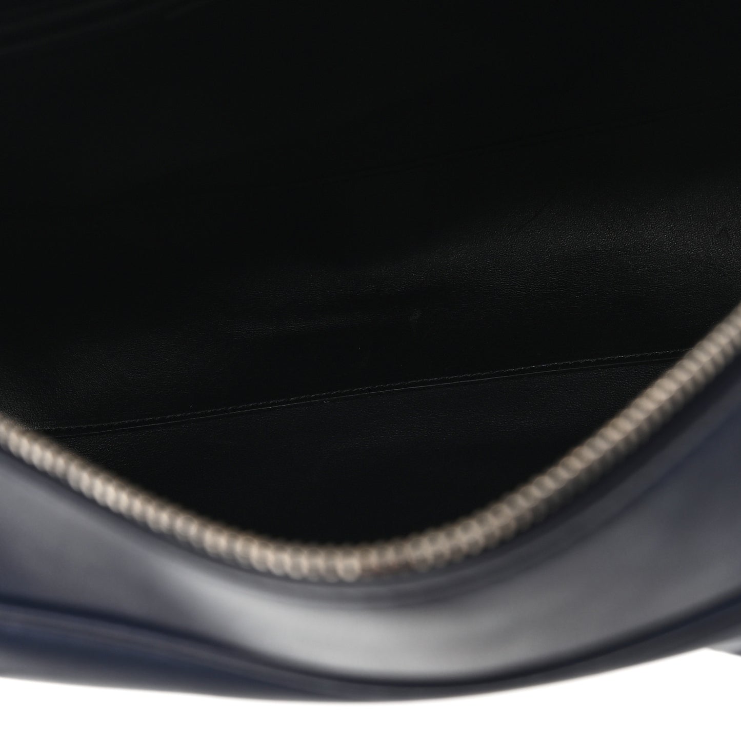 Polished Saddle Calfskin India 12 Blue Nights