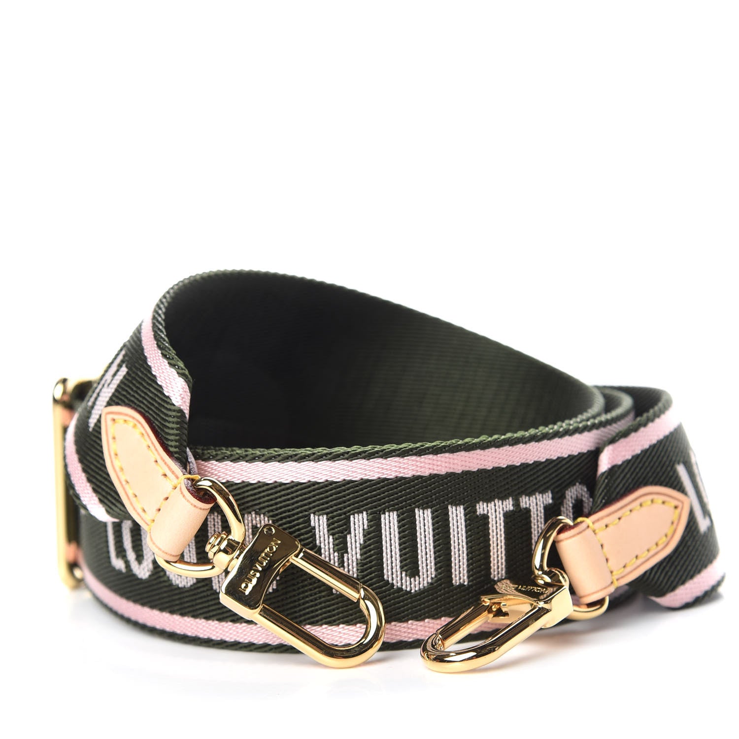 Louis Vuitton Nylon Bandouliere Shoulder Strap Kaki 4 of 4