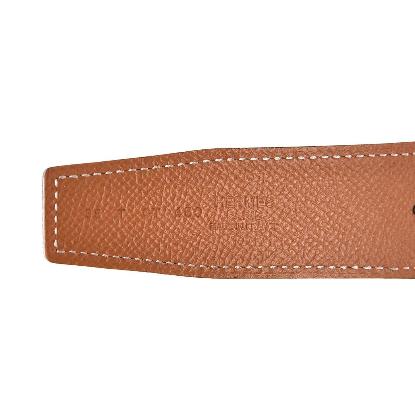 Epsom Swift 32mm Belt Strap 95 Gold Black