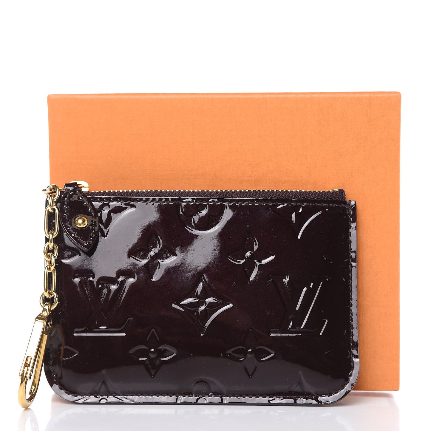 Vernis Key Pouch Amarante