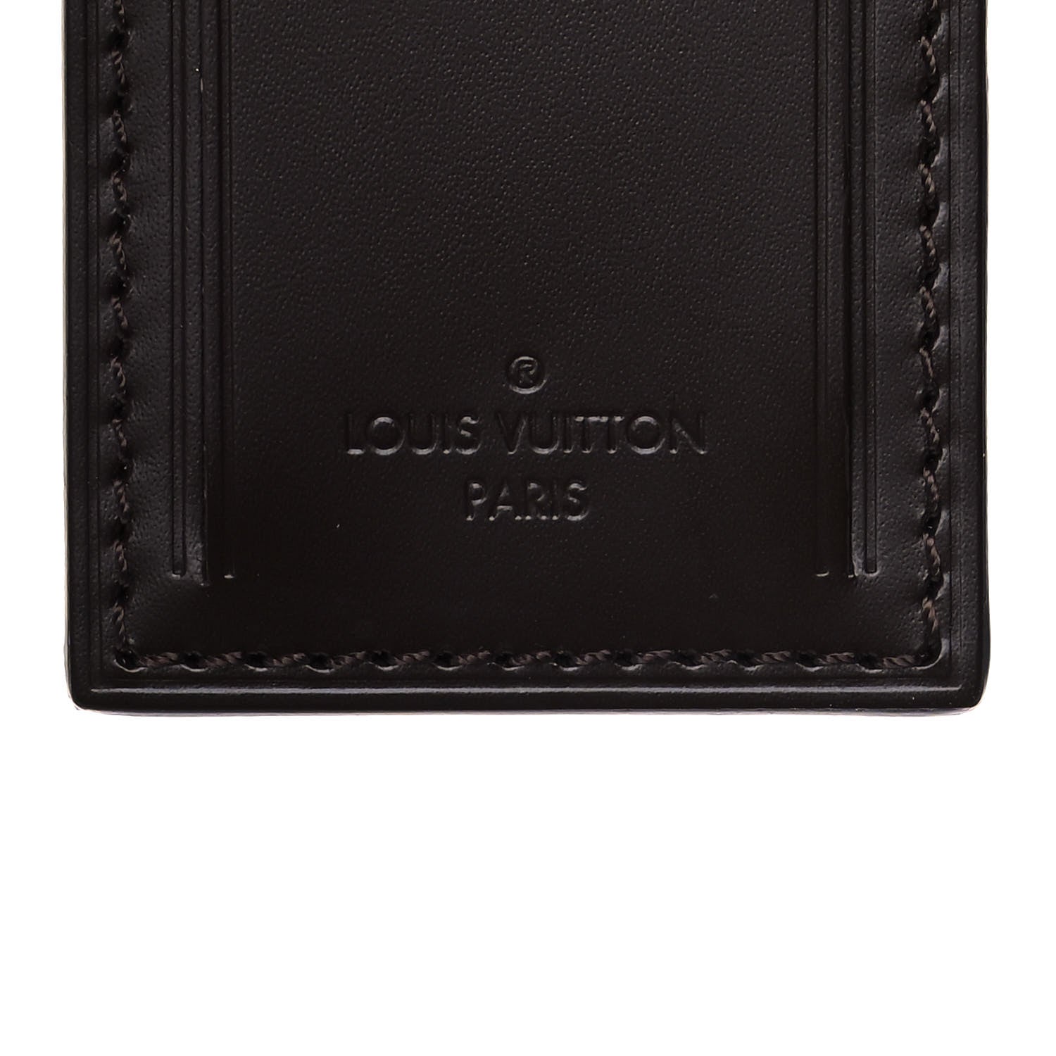 Louis Vuitton Calfskin Luggage Tag Ebene 3 of 4